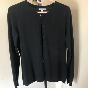 Soft Black Cardigan